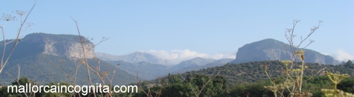 Alaro and its twin mountains