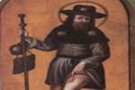 The saint ministering to the sick