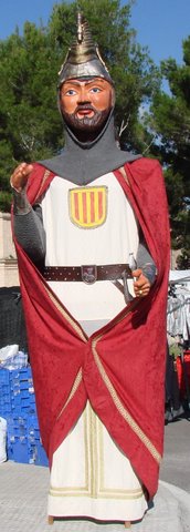 Rey Jaume I, El Conquistador, el Gigante de Calvià.
