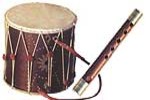 The five-holed flabiol and tabor drum